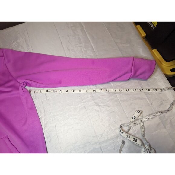 Under Armour Women's Size Medium Fleece BL Hdy Vivid Magenta Pullover Hoodie - Picture 13 of 14